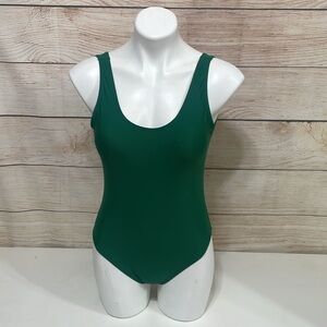 Amazon Sz M Green One Piece Swimsuit